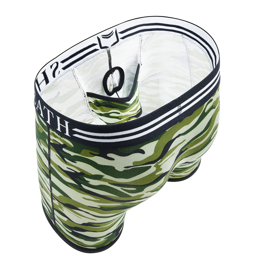 SHEATH 4.0 Polyester Camo Men's Pouch Boxer Brief 5" - Image 5
