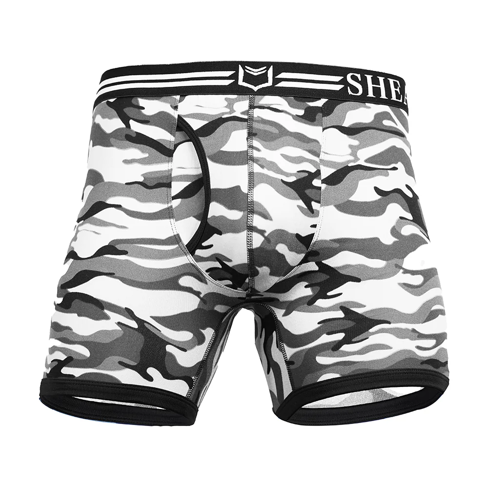 SHEATH 4.0 Polyester Camo Men's Pouch Boxer Brief 5" - Image 7