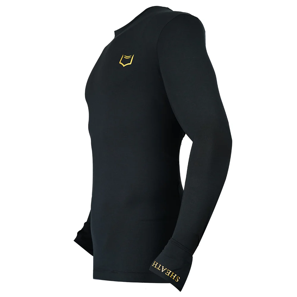 SHEATH Men's Modal Long Sleeve Base Layer Top - Image 5