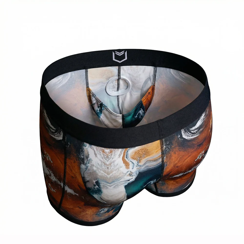 SHEATH V Bamboo Elements Men's Pouch Boxer Brief 8" - Image 12
