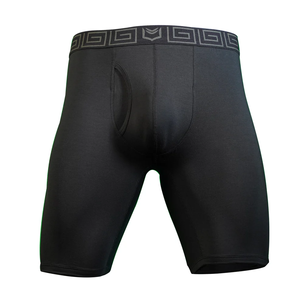 SHEATH V Bamboo Men's Pouch Boxer Brief 8" - Image 4